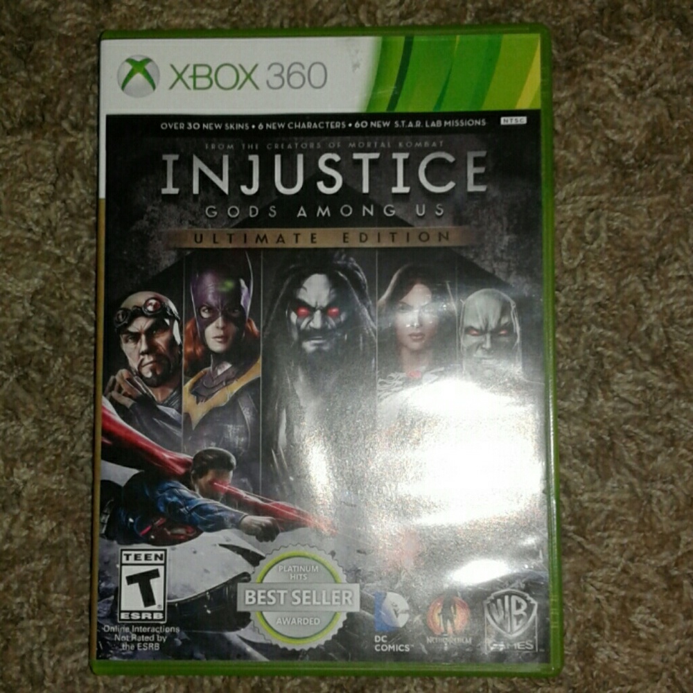 Injustice God's among us for Xbox 360